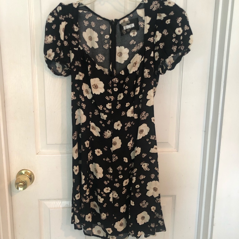 Reformation floral dress size 6
